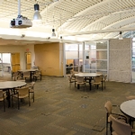 Large Seminar Room with round tables